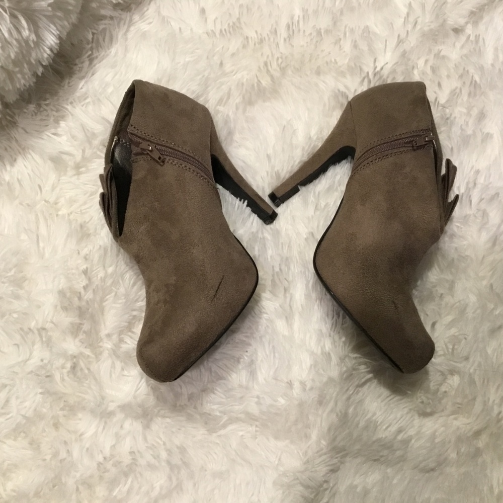 Cato Suede Booties - Picture 2 of 3